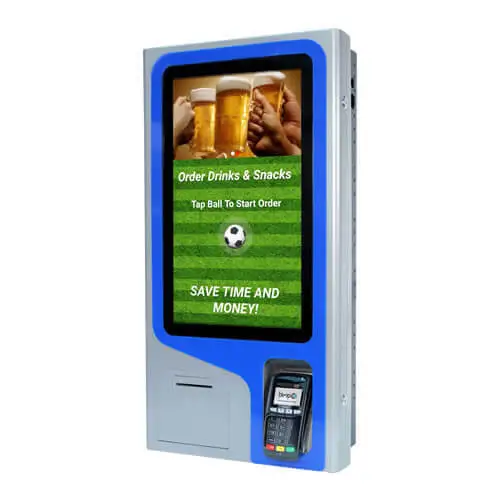 Freesranding payment interactive self service ordering Kiosk 1