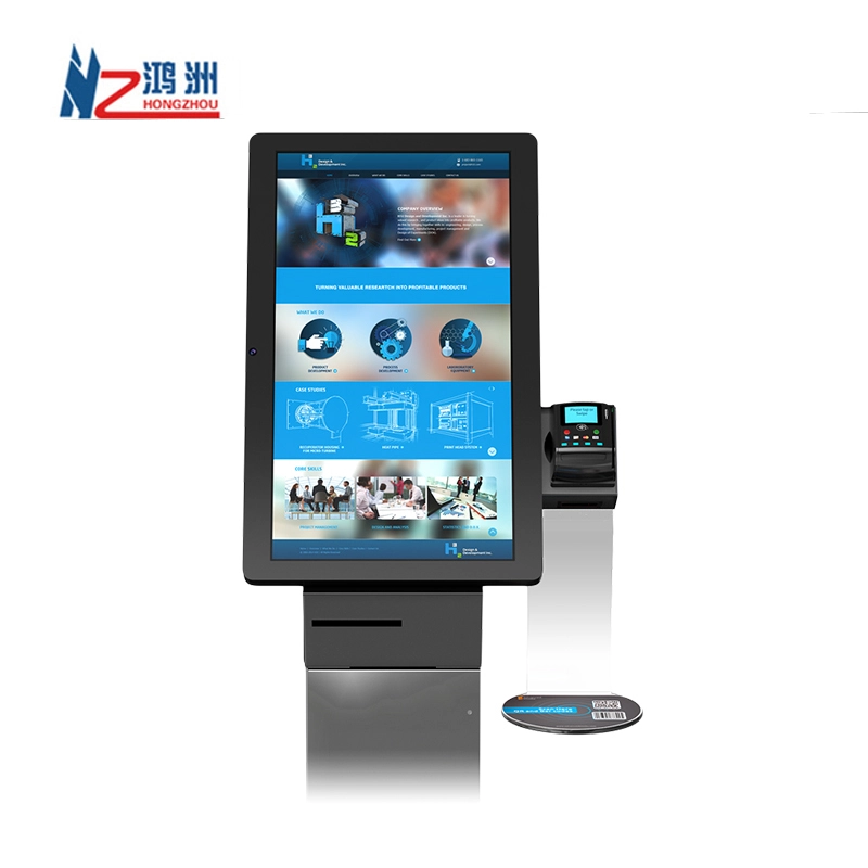 Ticket Vending Machine Ordering Kiosk,Fast Food Restaurant Wall Mounted Self Service Payment Kiosk 1