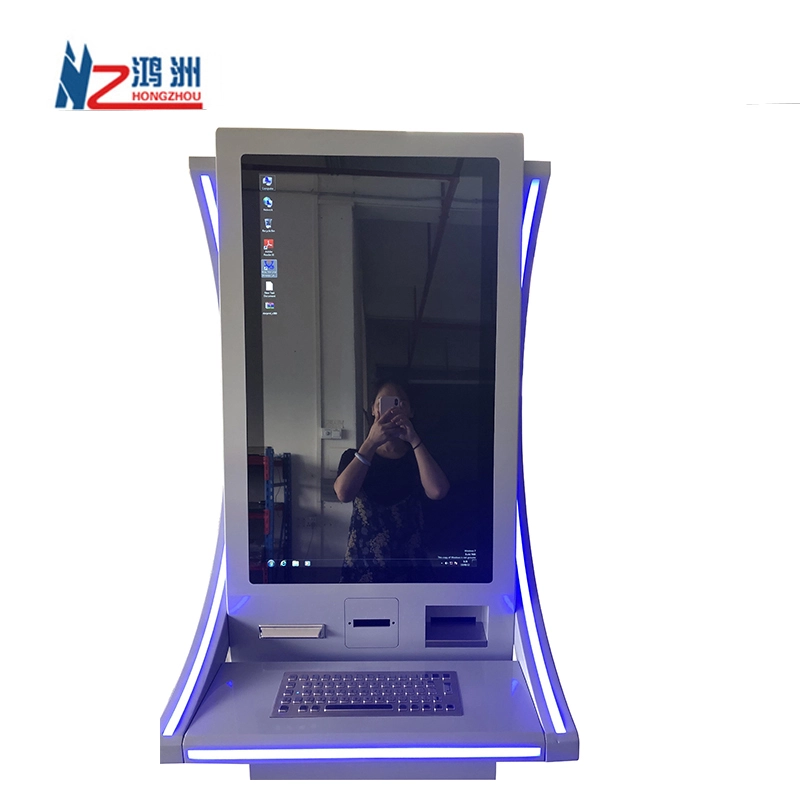 Touch Screen Free Stand Hotel Self Check In Card Dispenser Machine Kiosk 1
