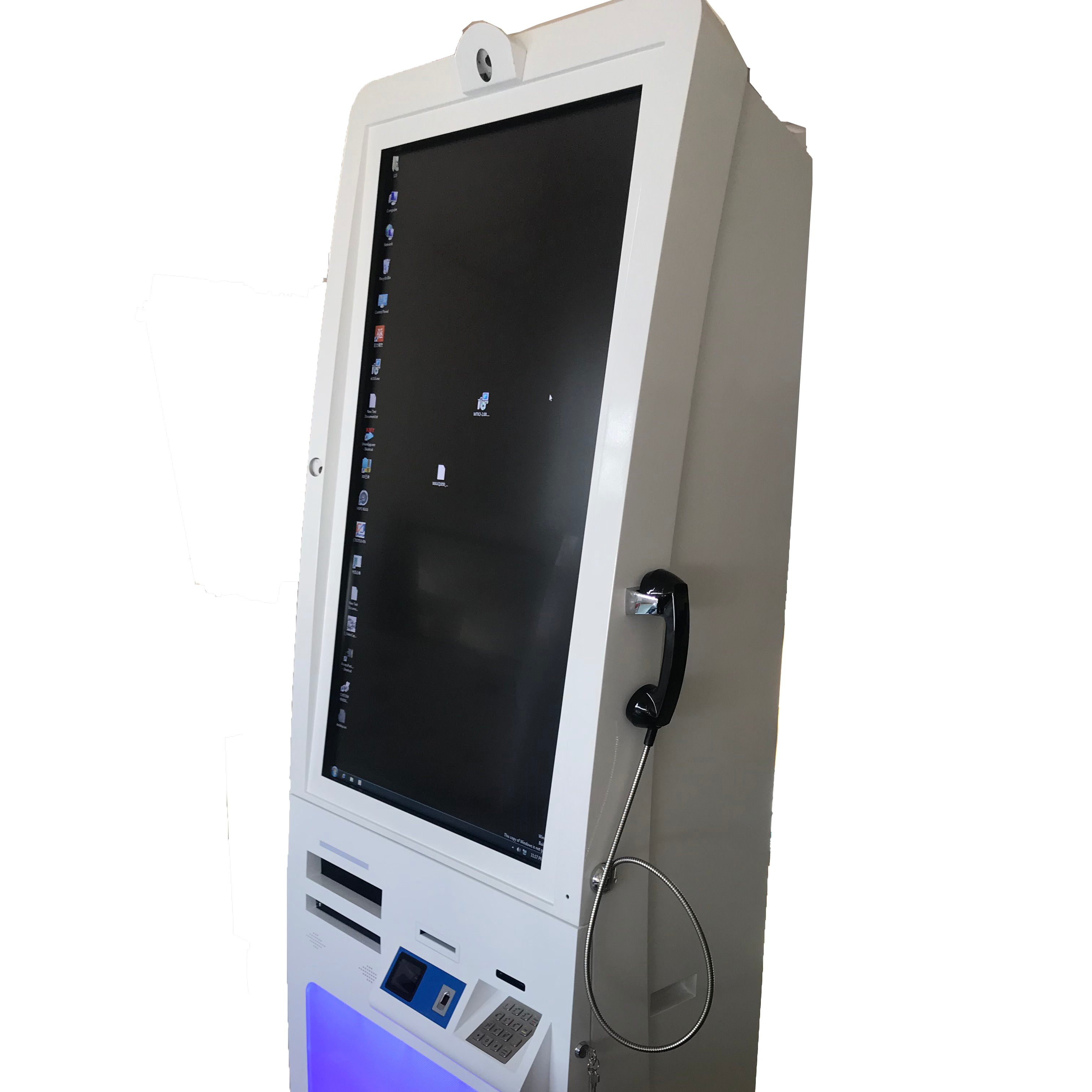 Floor standing hospital self service medical record printing kiosk 1