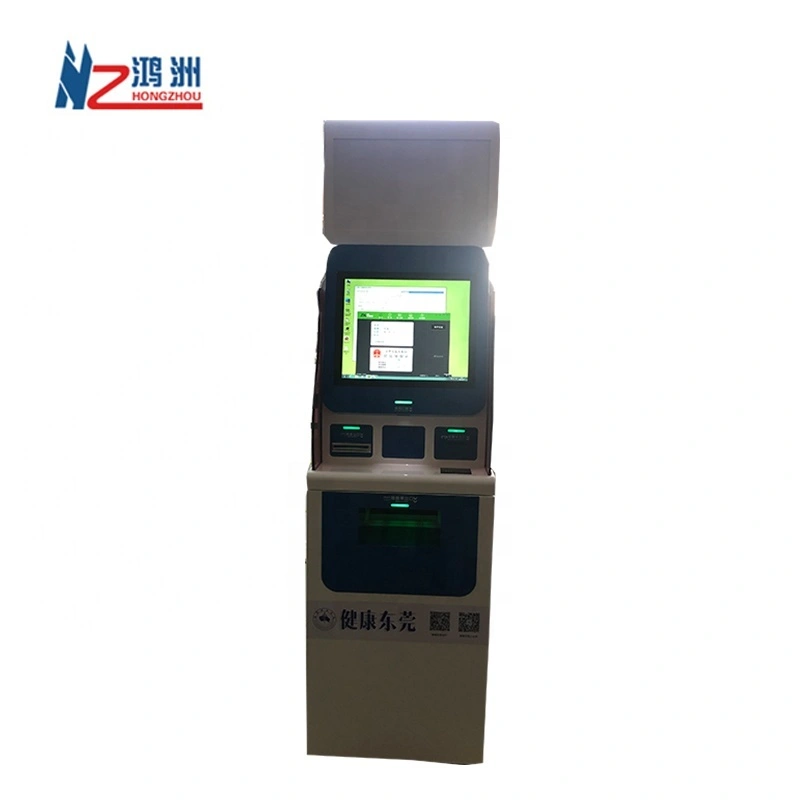 Multi function payment interactive kiosk in hospital for printing medical report 1