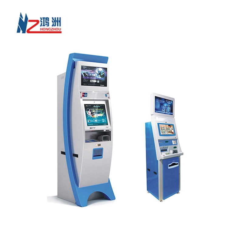 Dual Screen Touch Screen Cash Acceptor Kiosk for Hotel 1