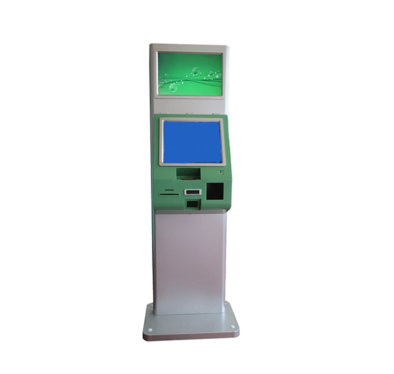Stand PC touch screen kioskfor information inquiry with tablet printer 1