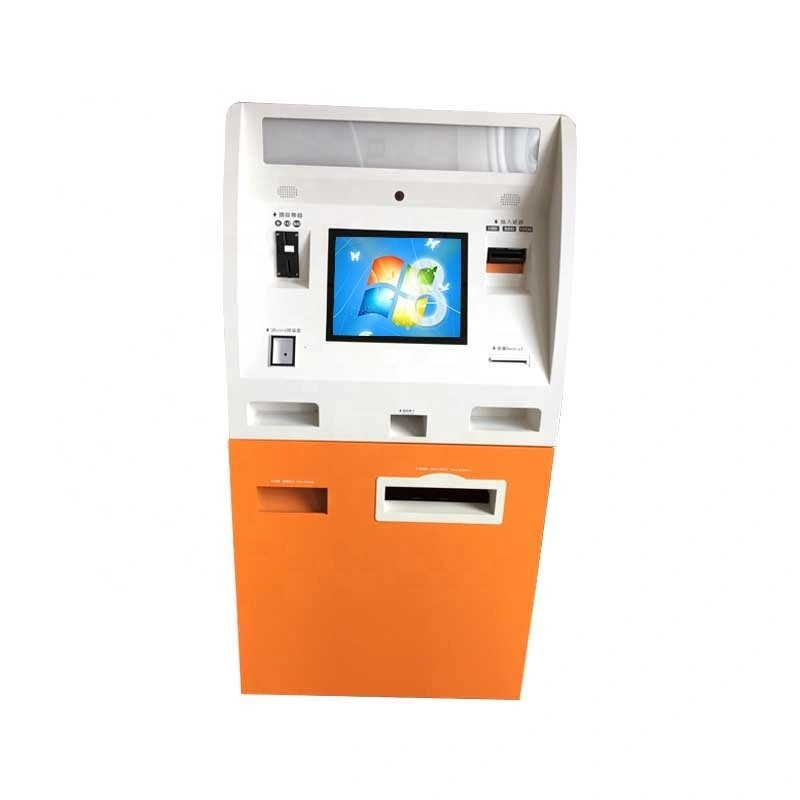 Competitive price ATM kiosk for cash payment and accept in bankwith card dispenser function and scanner Shenzhen manufacturer 1