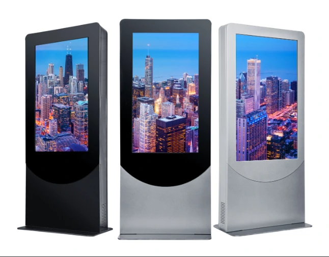 standing information display kiosk smart advertising kiosk 1