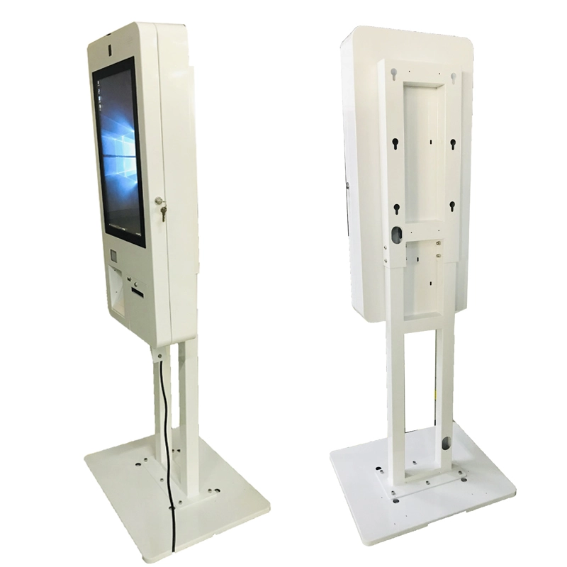 32 inch Restaurant Automatic Kiosk Touch Screen Ordering Kiosk With POS Terminal 1