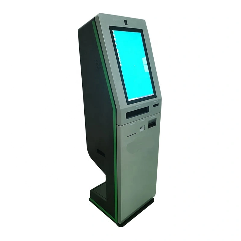 Customized design self service check-outkiosk with card dispenser in hotel 1