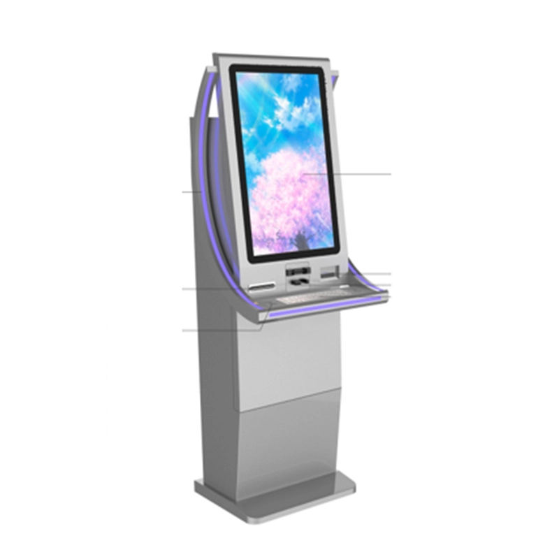 receipt printing kiosk with QR code scanner 1