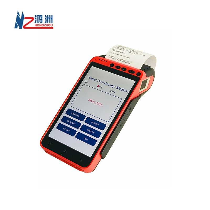 HZ-CS10 Android Payment Handheld Smart Point of Sale Terminal 1