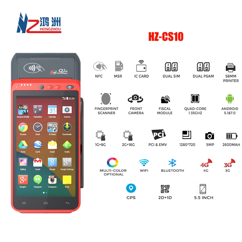 Pos Manufacturer Touch Screen 5.5 All In One Smart POS Android Payment Terminal 1