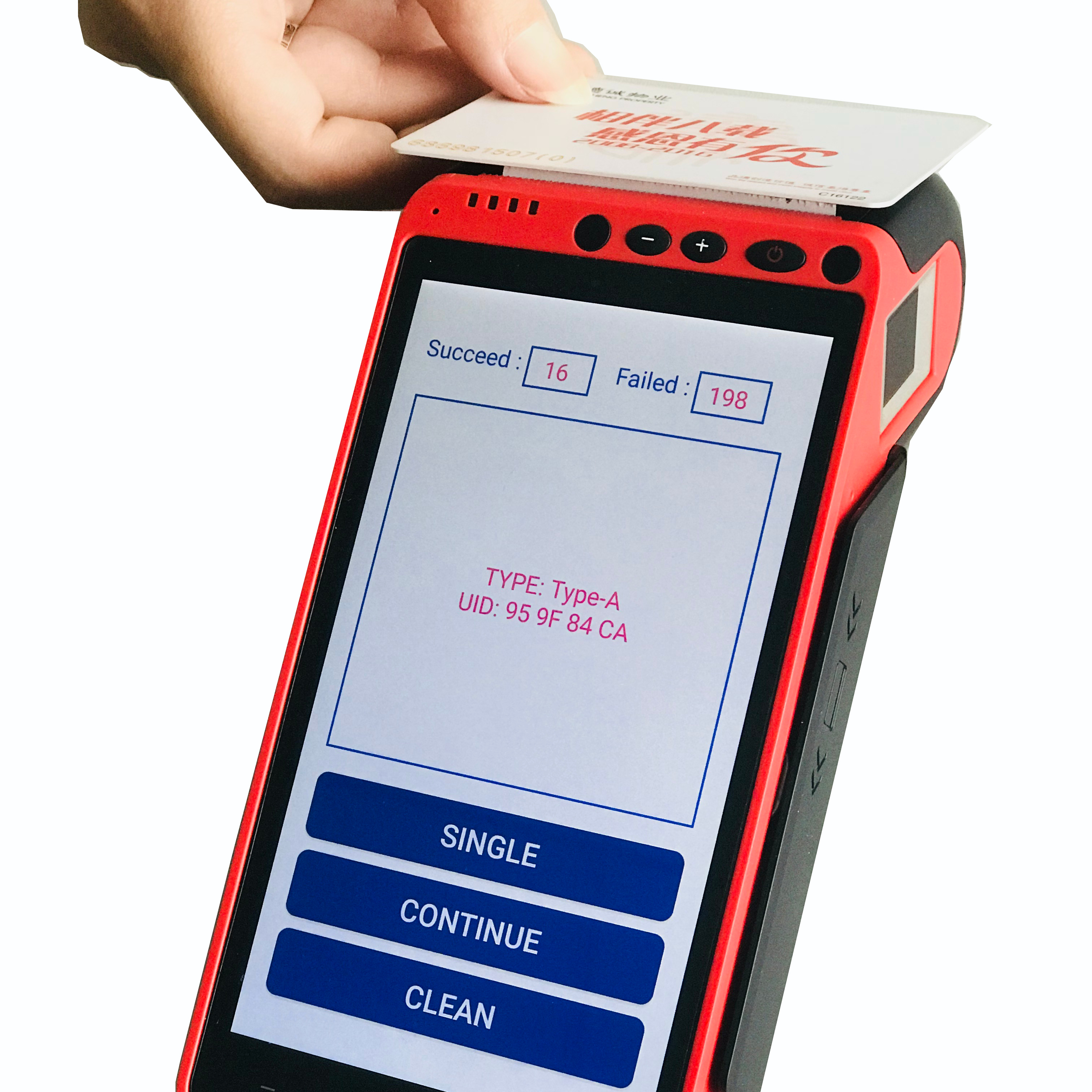 Bank Smart Handheld Android POS Payment System With EMV PCI 1
