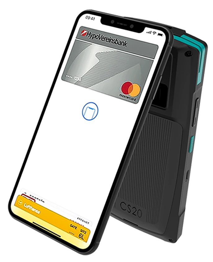 Android 10.0 System POS Terminal With Barcode Scanner 1