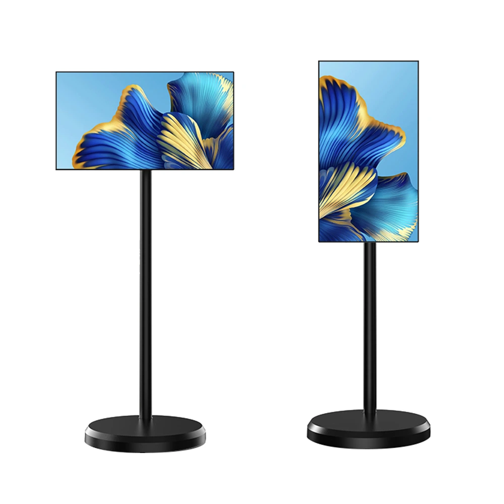 Rotatable Smart Mobile TV Screen Display with Universal Wheels 1