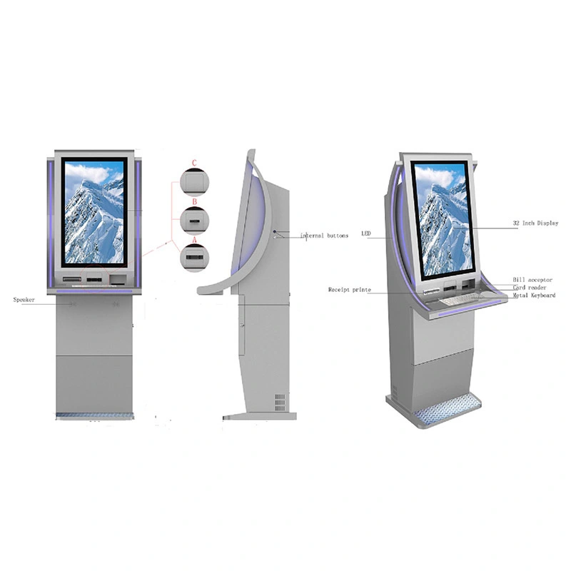 32Inch Self Service Cash and Coin Payment Casino Sports Betting ATM Kiosk 1