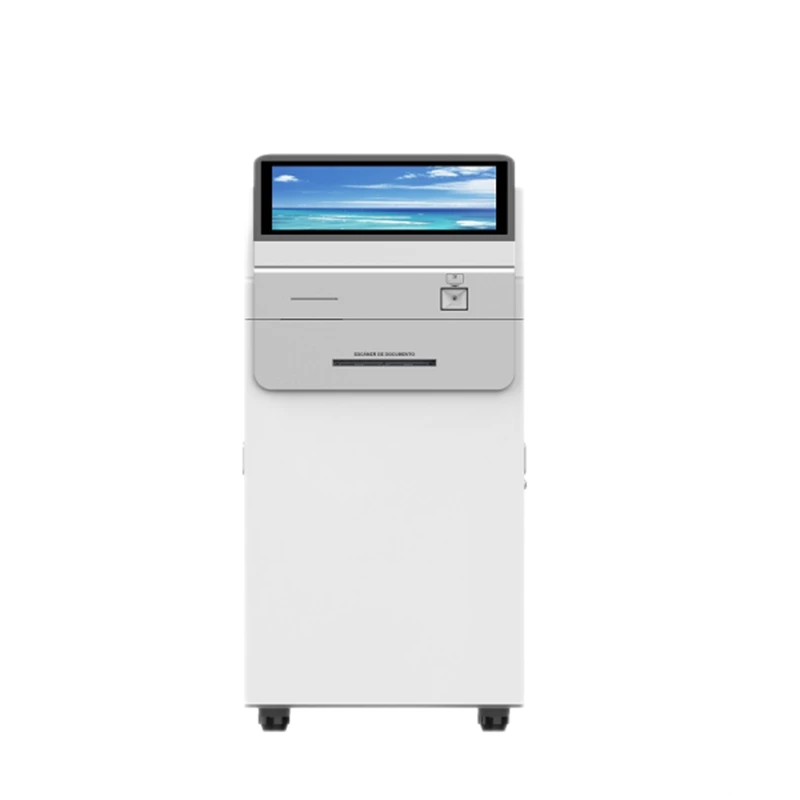 A4 Printer Qr Code Scanner Multi Function Self Service Kiosk in Government 1