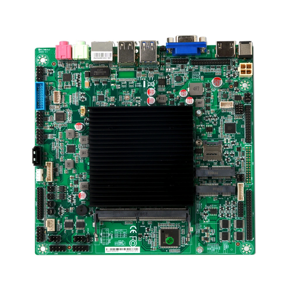 X86 Industrial Motherboard UJ4125T-6C1L with Mini ITX Independent CPU 1