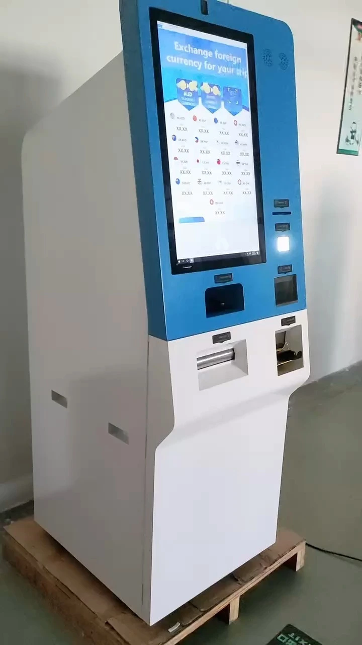 foreign currency exchange kiosk with 6 currency notes 1