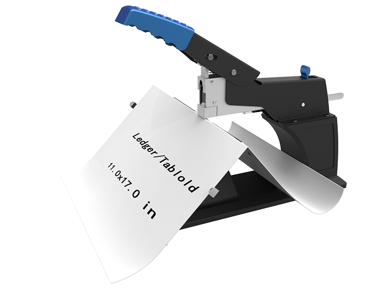 How to use heavy duty stapler in both saddle and flap position? 2