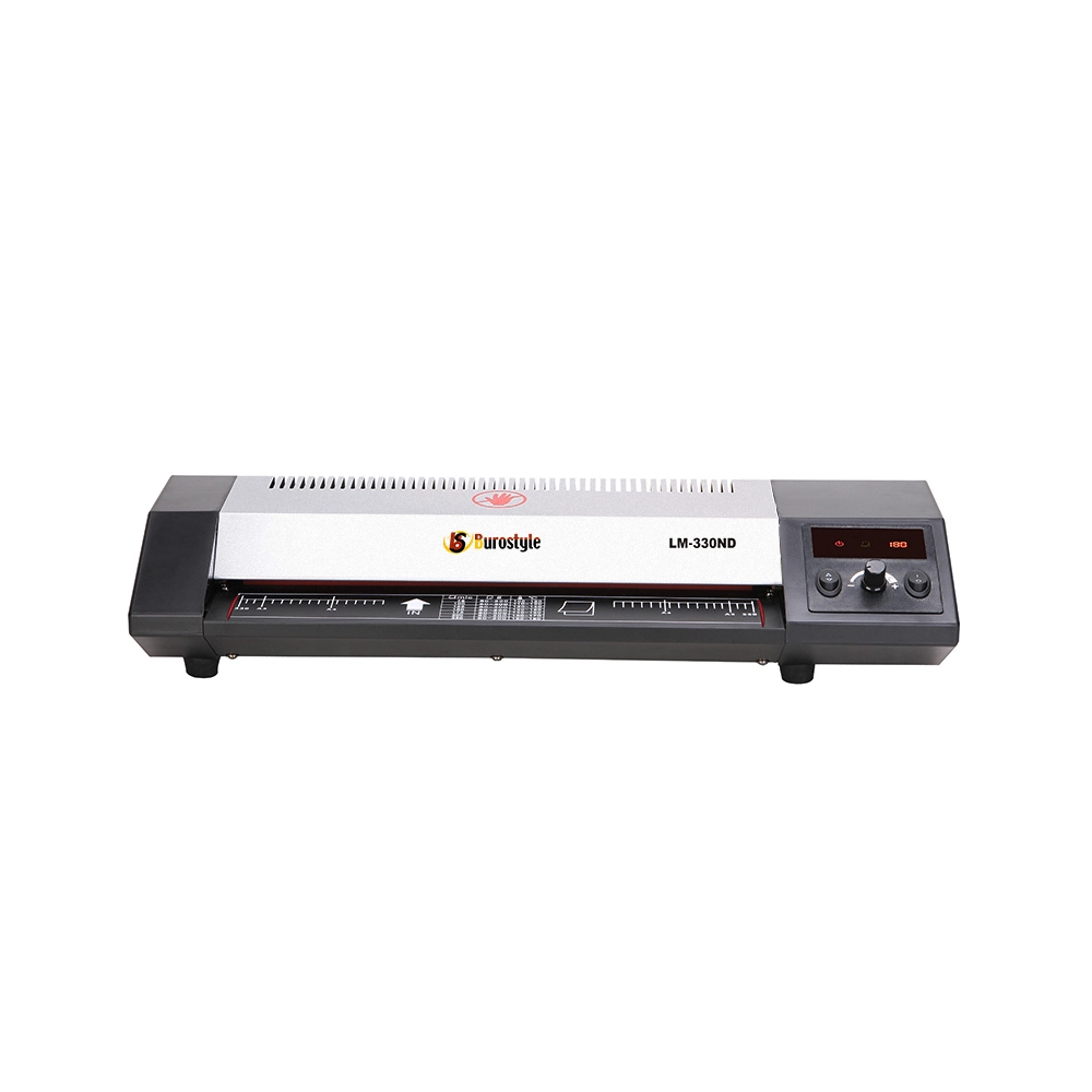 Burostyle Lm-330nd A3a4 Plastifieuse à montage à froid et à chaud A4 A3 A5 A6 Machine à plastifier 1