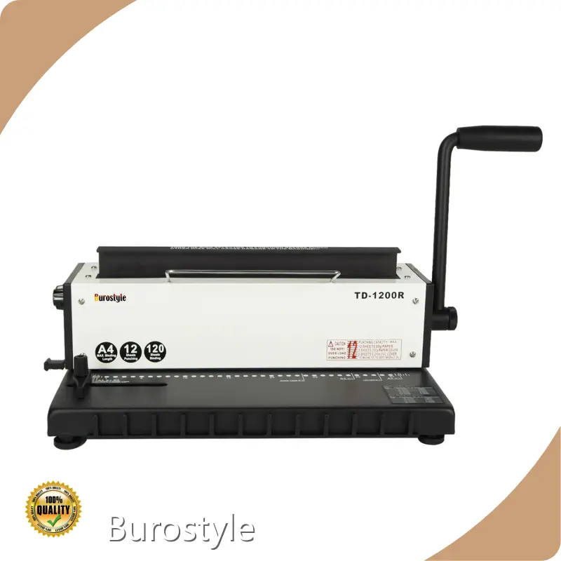 Twin Loop Binding Machine Metal Burostylesuppliers 1