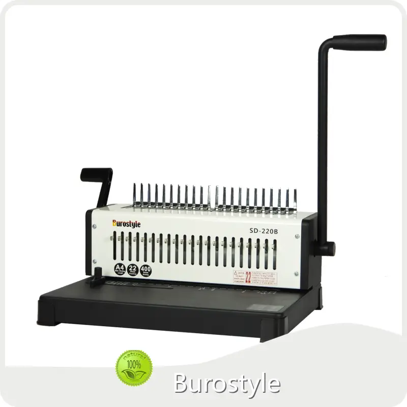 Burostyle Office Shredder Machine White+Black Office Shredder Machinecompany 1