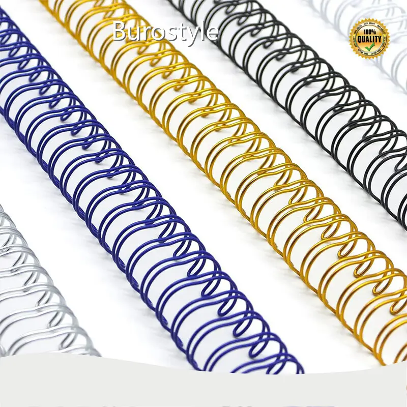 Burostyle Wire Spiral Binding Colorfulfactory 1