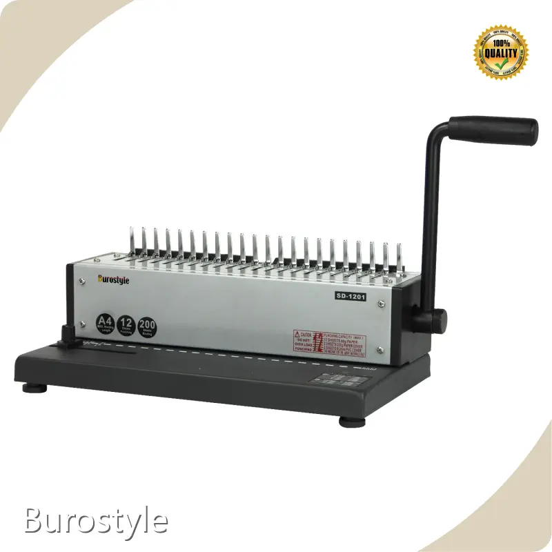 Burostyle Spiral Comb Binding Machine MetalSuppliers 1