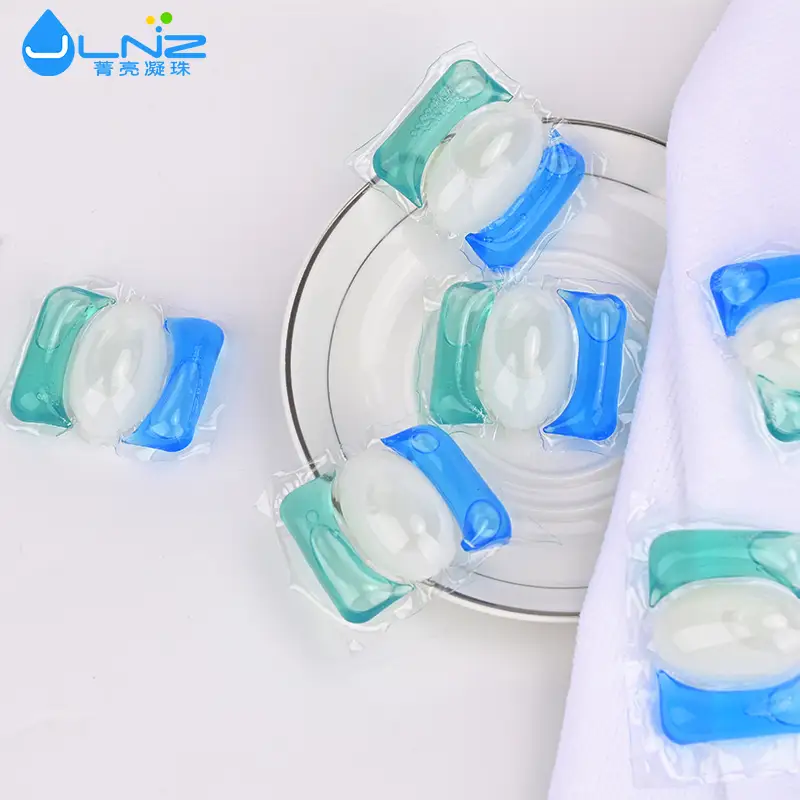 Pakyawan ang 3 sa 1 nga limpyo nga konsensya nga mga kapsula sa paglaba sa panglaba nga mga detergent pod sa kadaghanan 1