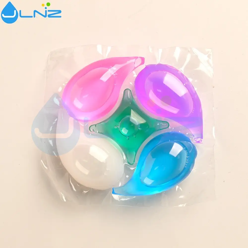 ការវេចខ្ចប់ Polyva Eco Friendly Water-soluble Pods 5-In-1 Laundry Pods Wholesales ដែលអាចប្ដូរតាមបំណងបានគុណភាពខ្ពស់ 1