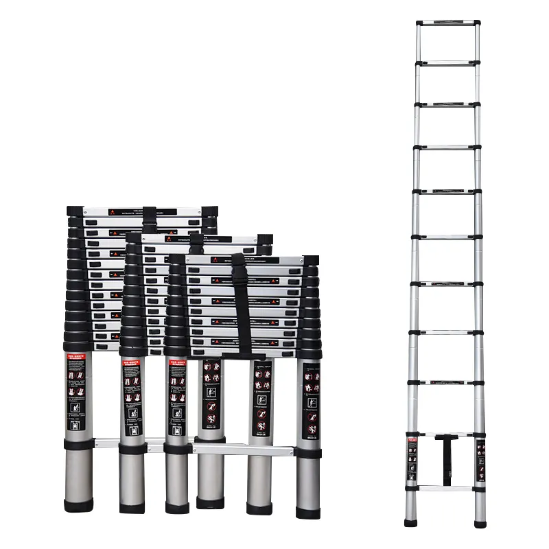 Lightweight Telescoping Ladder Industrial Ladders - - Toweran 3