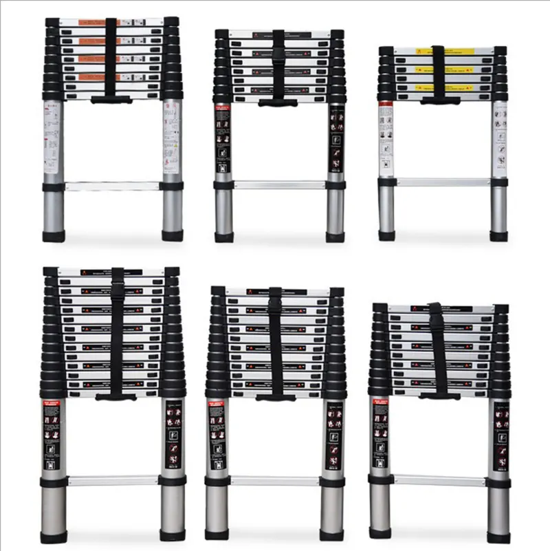 Lightweight Telescoping Ladder Industrial Ladders - - Toweran 2