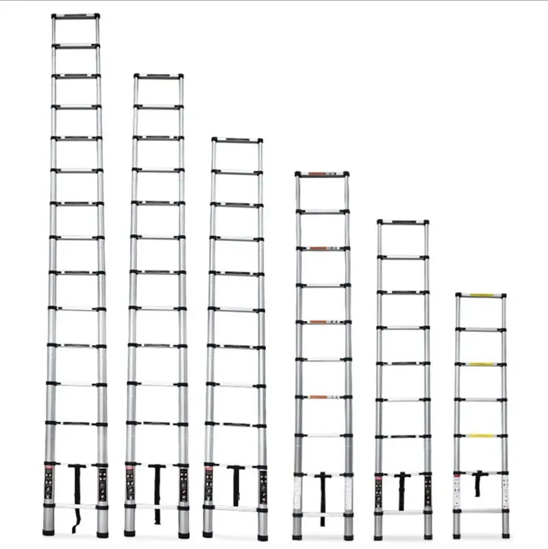 Telescopic Ladder 6.2 M Aluminum by Toweran 2