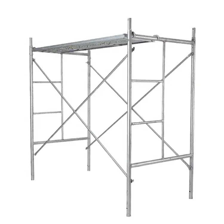 Aluminium Scaffolding H Frame Pre Galvanized by Toweran 2
