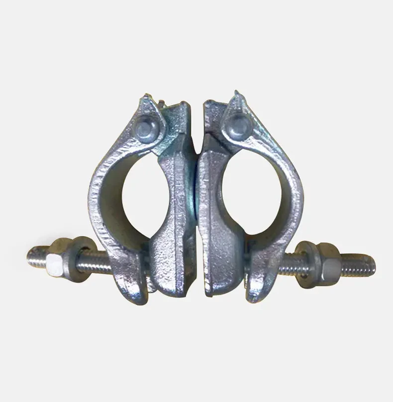Morsetto girevole per costruzione di tubi per impalcature da 48,6 mm, mezzo accoppiatore, morsetto singolo per impalcature 1