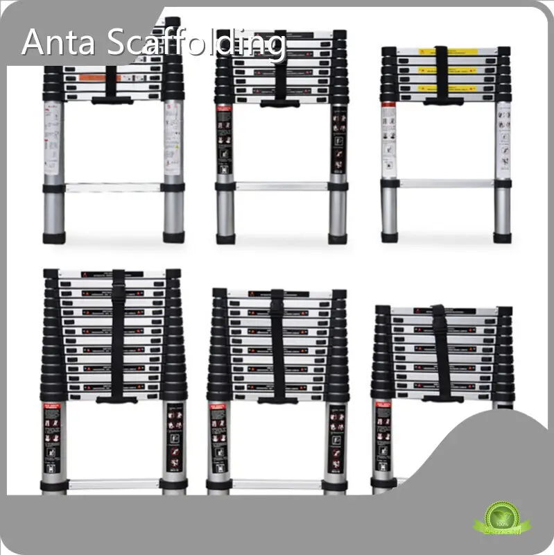 Lightweight Telescoping Ladder Industrial Ladders - - Toweran 1