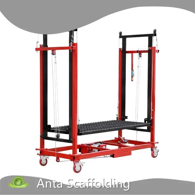 Motorized Scaffolding High Building by Toweran 1