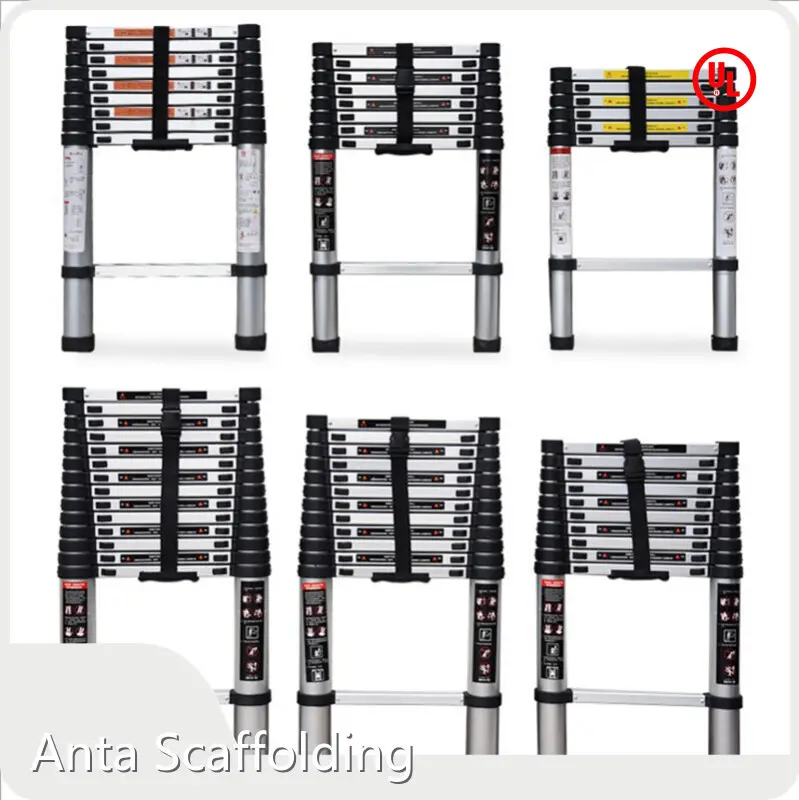Lightweight Telescopic Ladder Onsite Installation - - Toweran 1