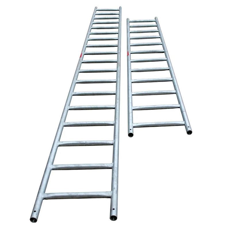 Cadres d&39;échafaudage Poutres d&39;échelle en acier galvanisé pour platelage en construction 1