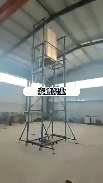 Lift Perancah Listrik Efisien 6m 8m 10m 12m 14m 1