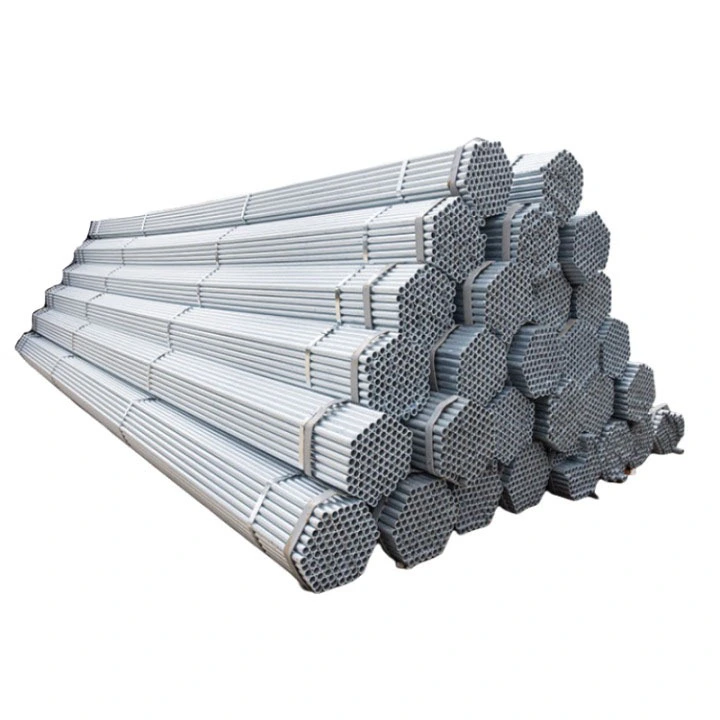 Tube d&39;échafaudage galvanisé à chaud GI 48,3 mm pour bâtiments de construction 1
