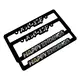 Custom Custom Number Plate Frames License Plate Frame GS 2