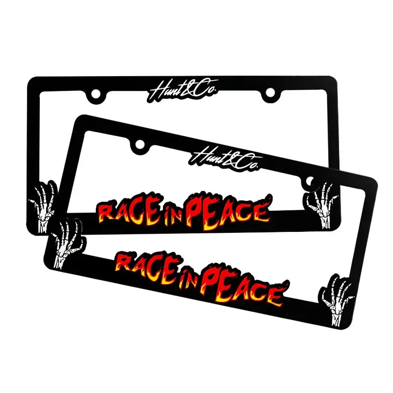 Custom Made License Plate Frames GS Brand Free Design 5