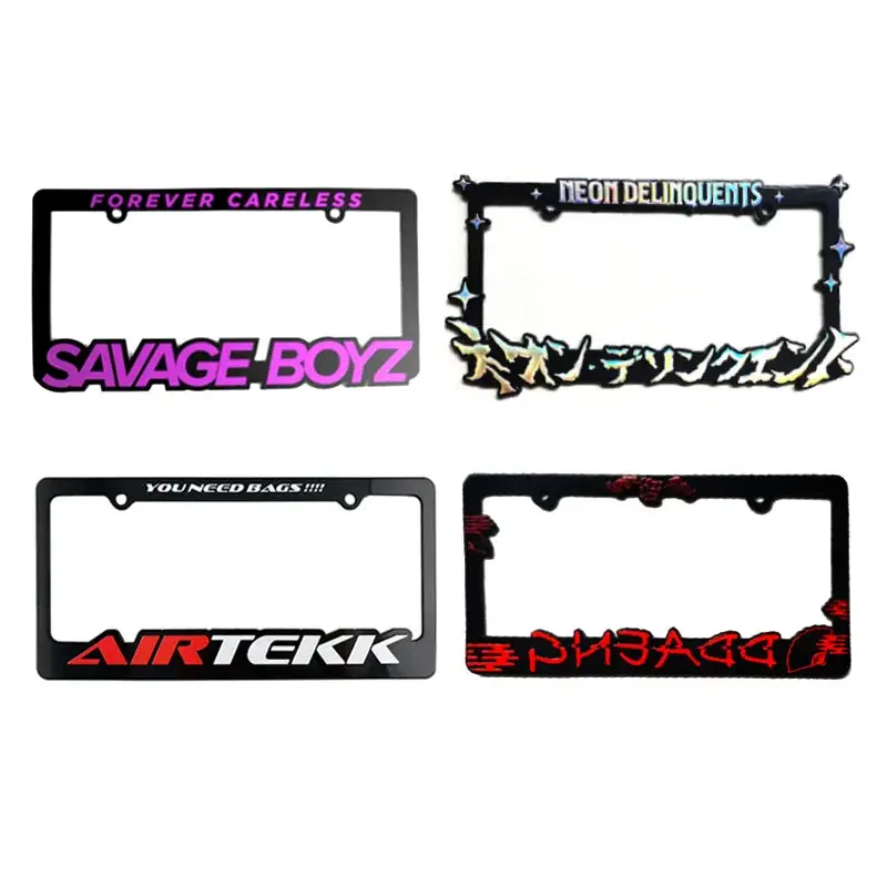 Metal Signs for Home Car License Plate Frame GS Company 7