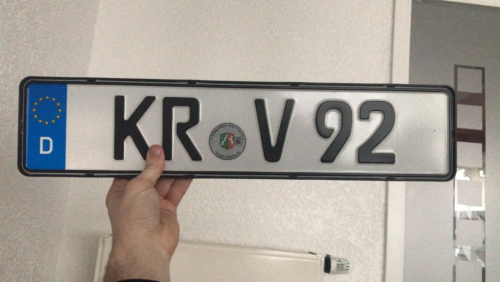 Free Sample Custom Made License Plate Frames License Plate Frame GS Brand 7