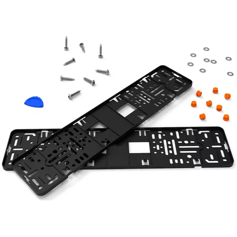 Plastic European License Plate Frame Germany License Plate Holder Cover Car Number Plate Frame
