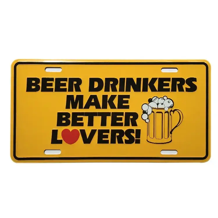 Personalized Metal Signs Overseas Market for Different Industries GS UV Resistant 4