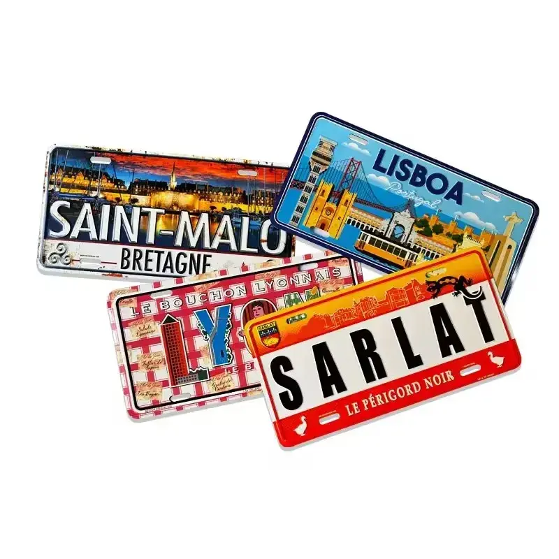 Personalized Metal Signs Overseas Market for Different Industries GS UV Resistant 3