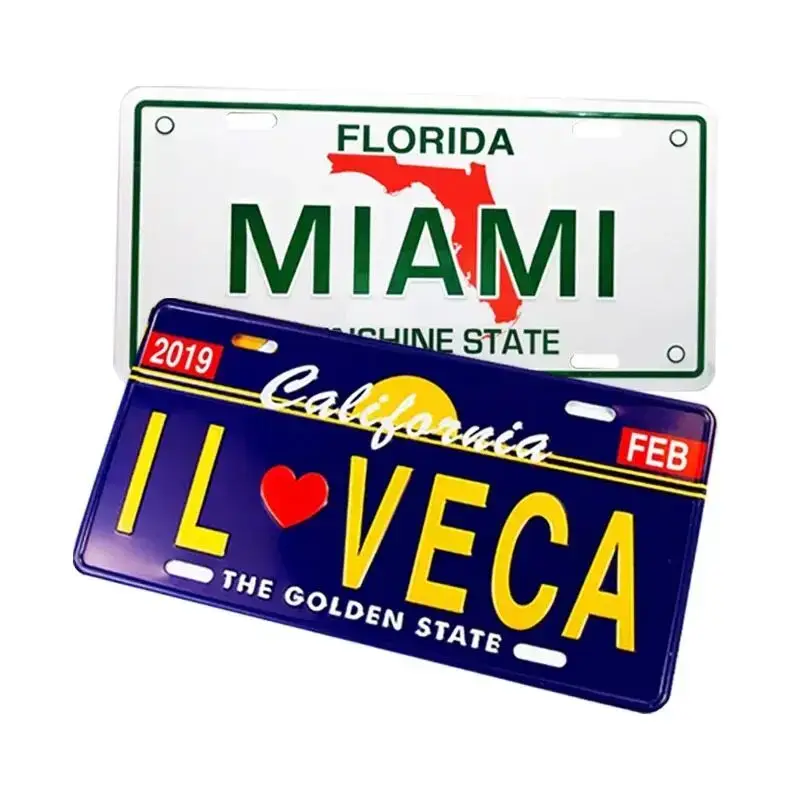 Personalized Metal Signs Overseas Market for Different Industries GS UV Resistant 7