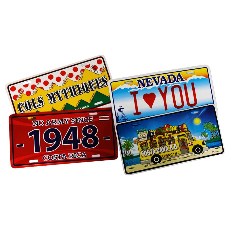 Hot Metal Signs for Home 500 GS Brand 7