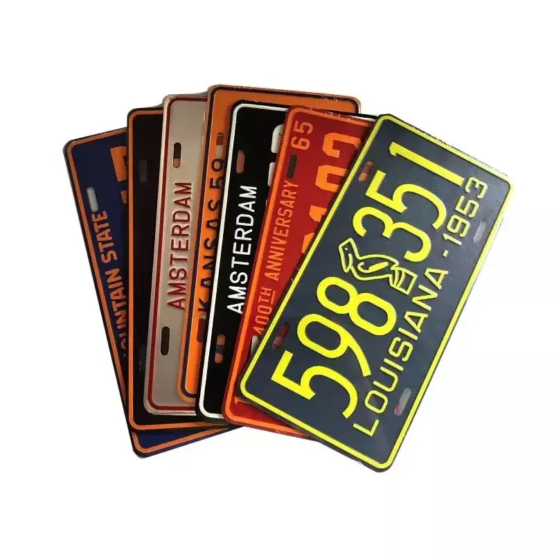 GS Number Plates for Sale Embossed Or Flat Number Plates for Saleat Discount 3